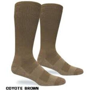 Covert Threads Sand Desert Boot Socks for Men - Long Military Boot Socks NWT